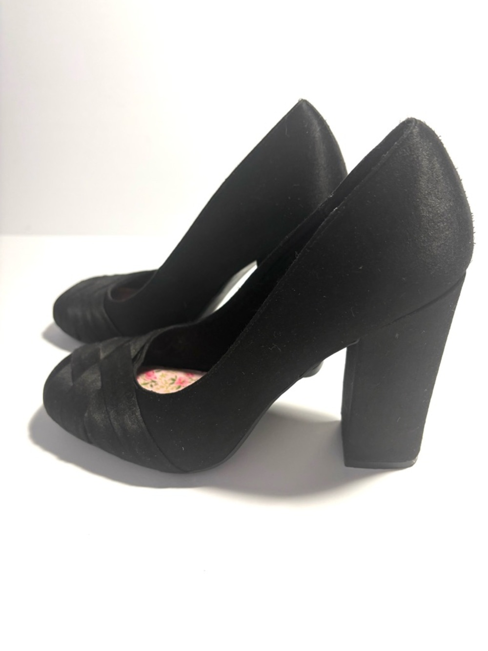 Rocket Dog Black Women’s Block, Chunky Heel Pumps, Sz 9